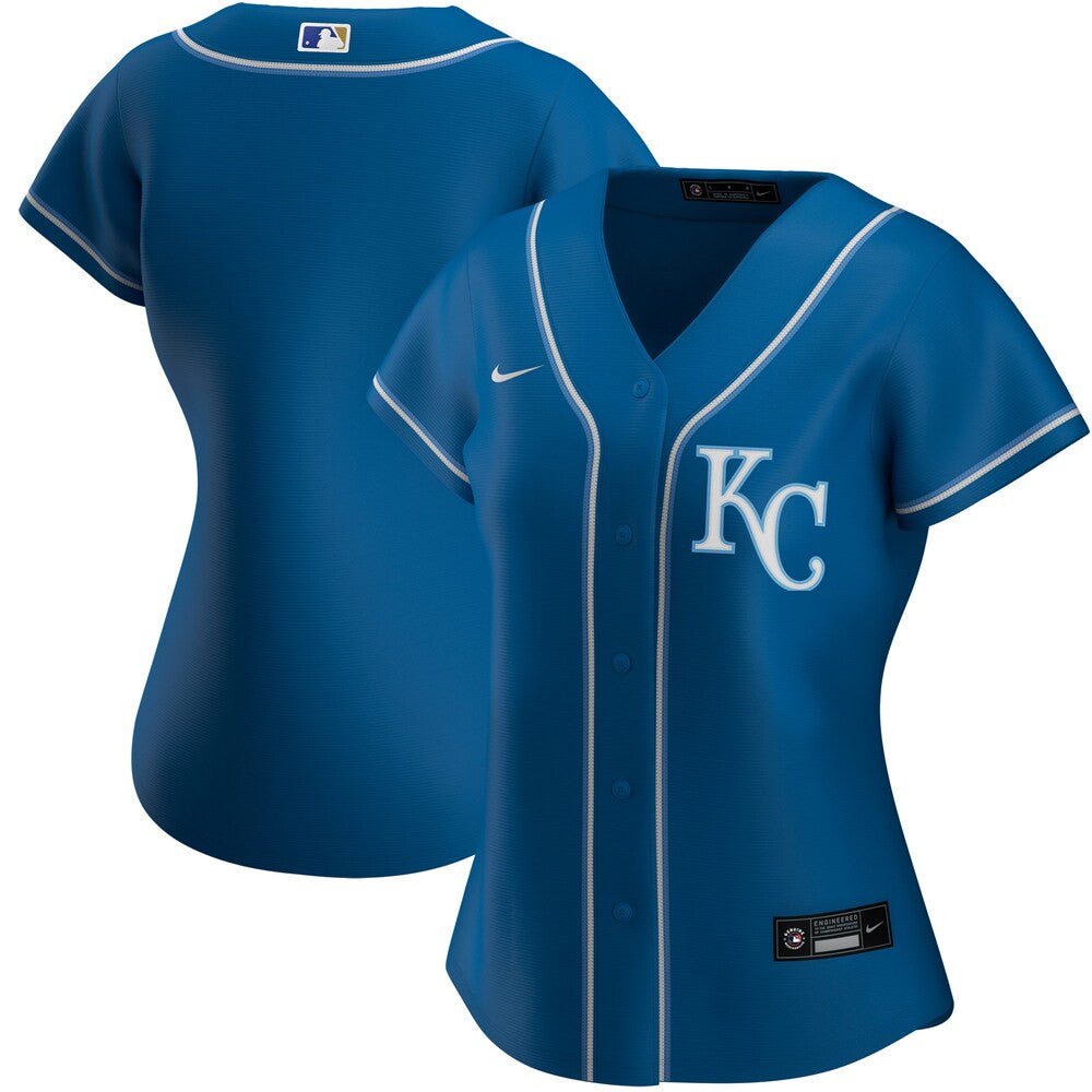 Women’S Kansas City Royals Nike Royal Alternate Replica Team Jersey