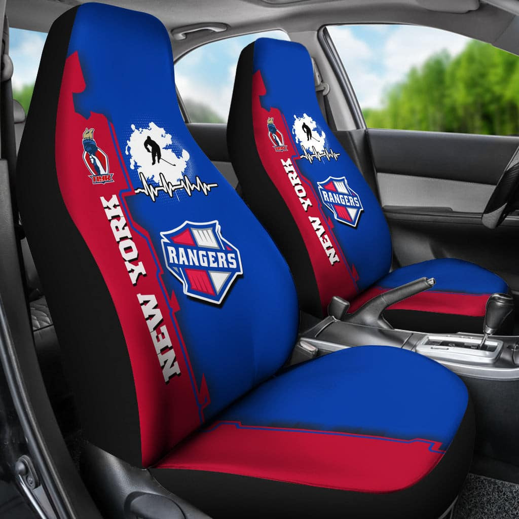 New York Rangers Car Seat Cover Set CSC6728