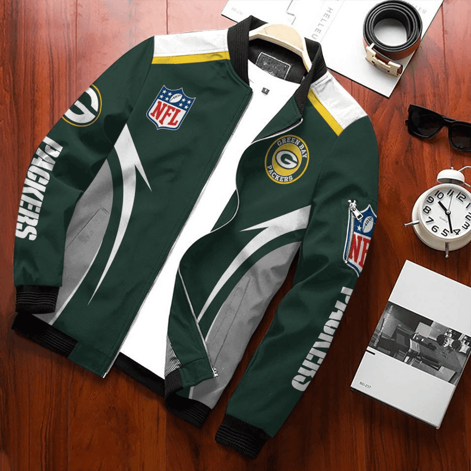 Green Bay Packers Unisex Bomber Jacket BJ1852