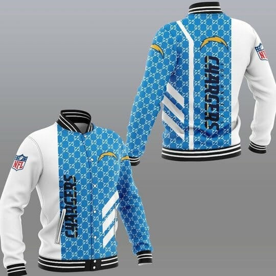Sport-Team Los Angeles Chargers Powder Blue White Baseball Jacket