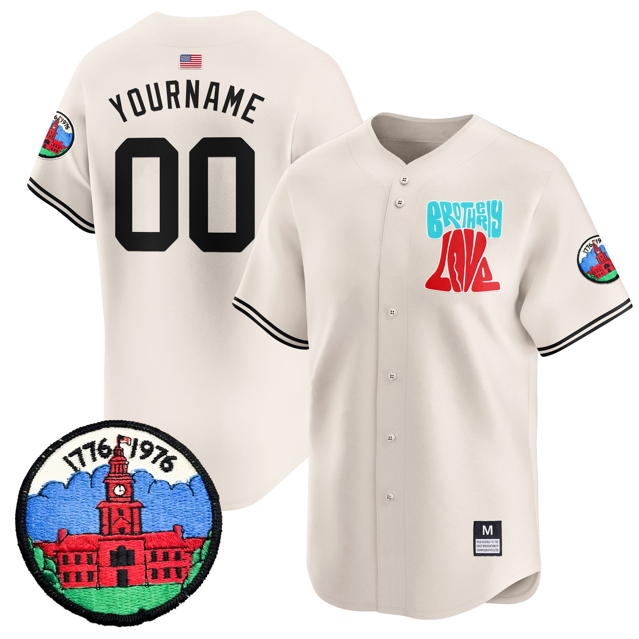 Brotherly Love Vapor Premier Limited Jersey – All Stitched