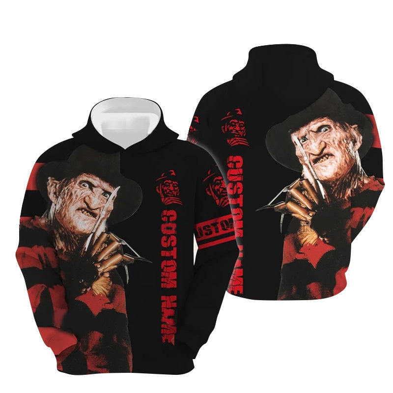 Nightmare Elm Street Freddy Krueger Hoodie