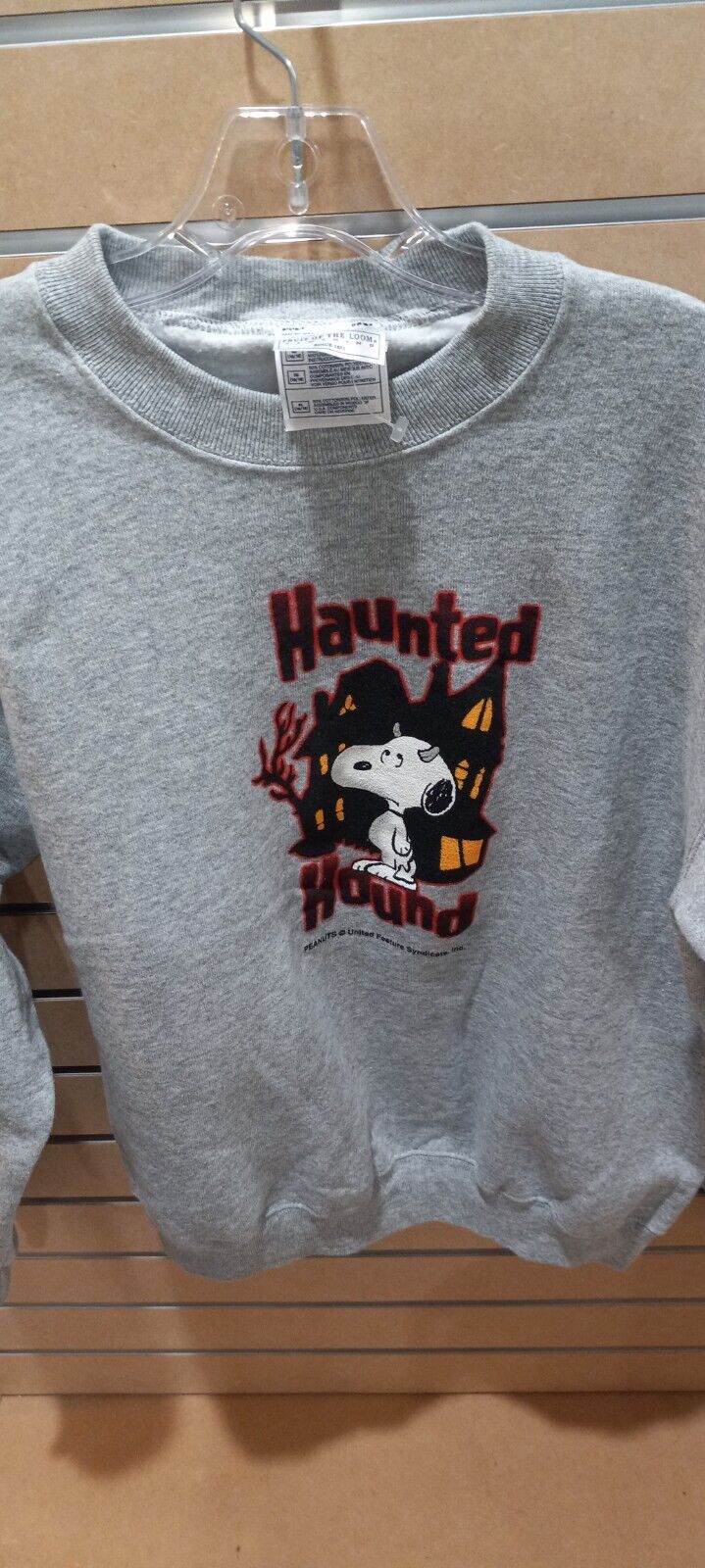 Snoopy Halloween Hound Sweatshirt Si … fashionstation