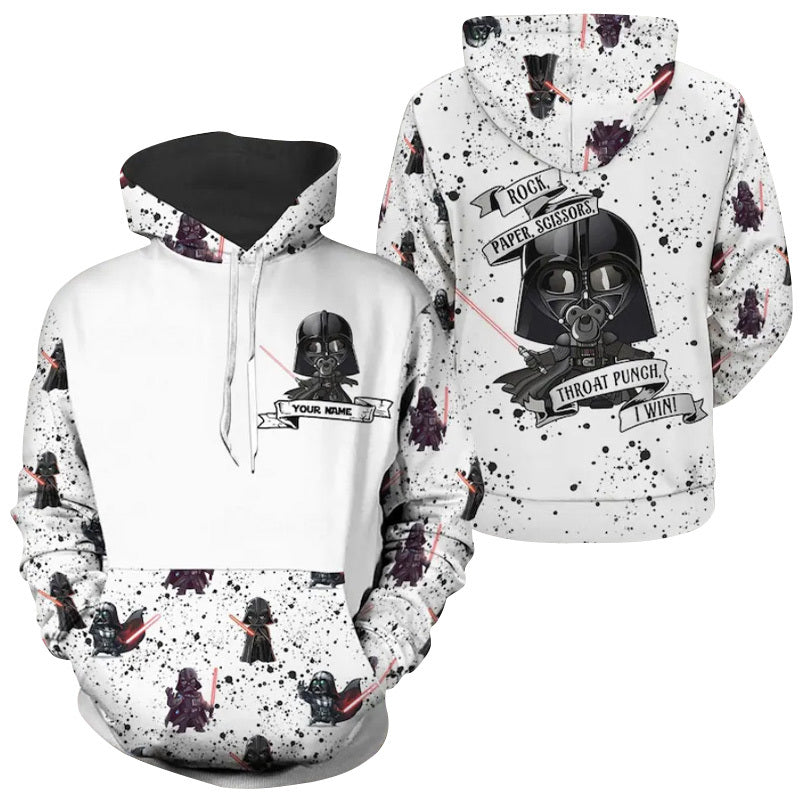 Personalized Darth Vader Fight Hoodie