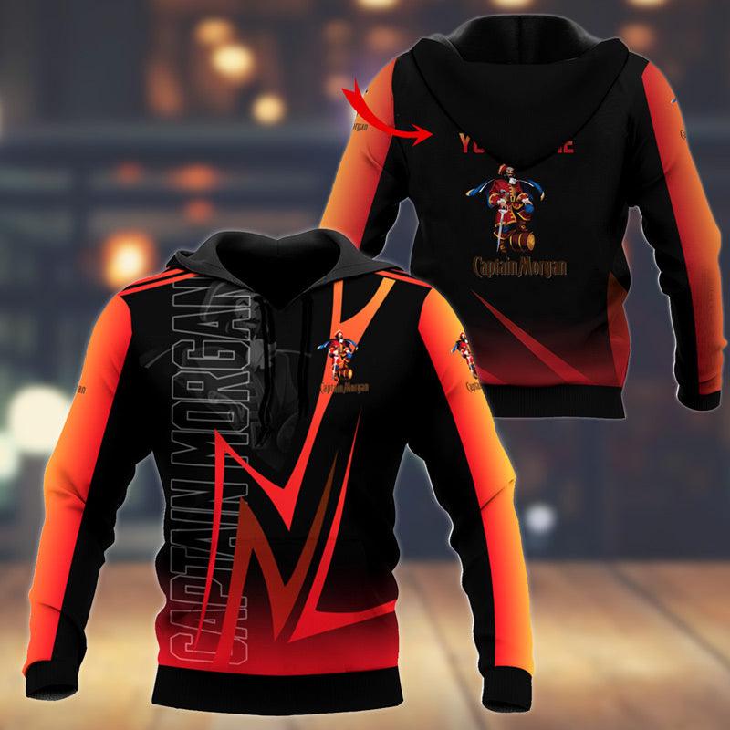 Personalized Captain Morgan Esport Style Hoodie & Zip Hoodie