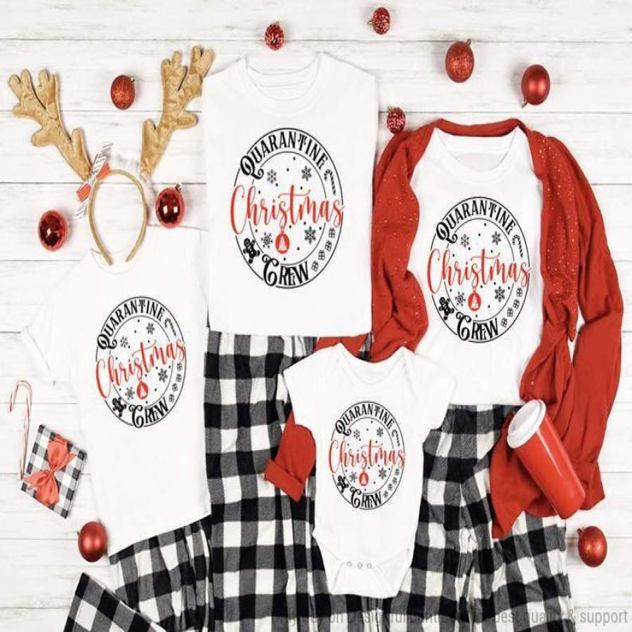Quarantine 2020 Christmas TShirts Ch …