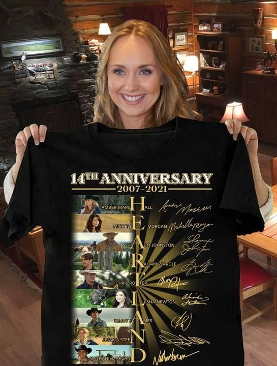 14th anniversary heartland main casts names puzzle signed for fan Tshirt Hoodie Sweater