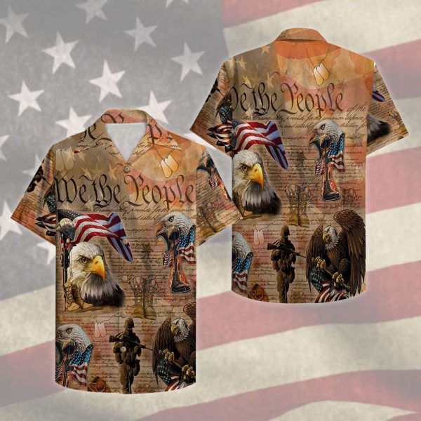 Veteran Hawaiian Shirt Summer Beach Clothing Clothes For Men Women Ht
