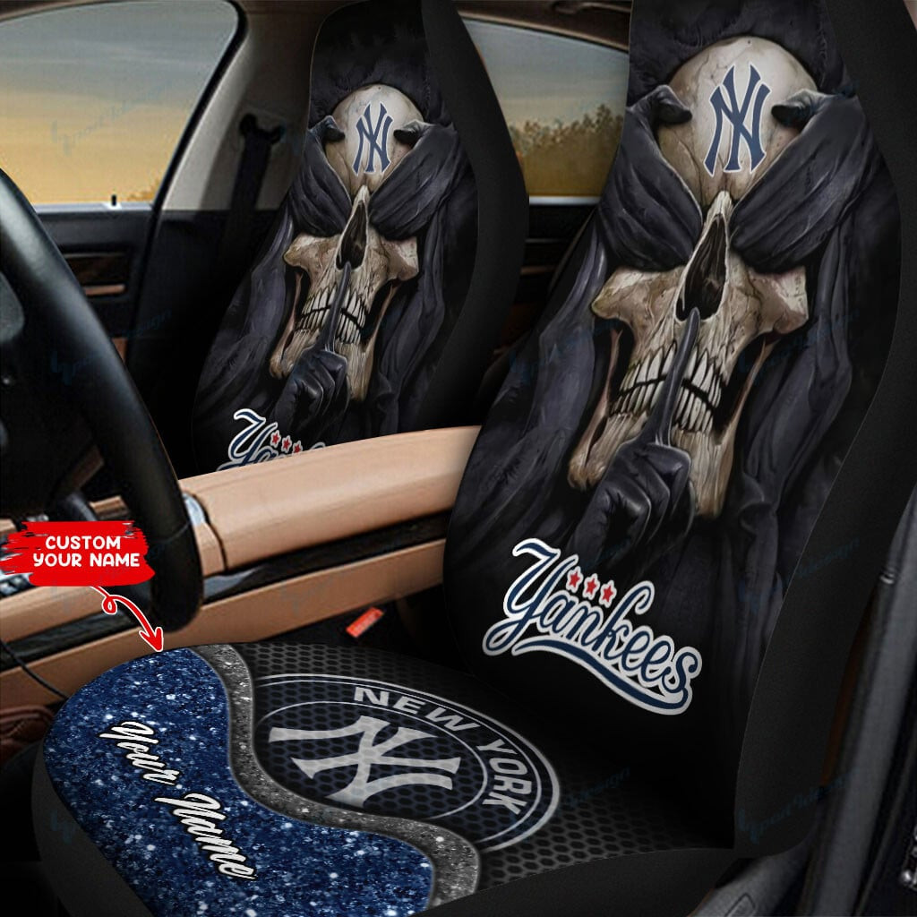 New York Yankees Personalized Car Seat Cover Set CSC6829