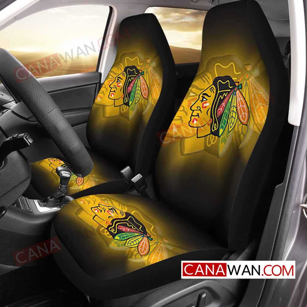 Chicago Blackhawks Car Seat Cover Set CSC4190