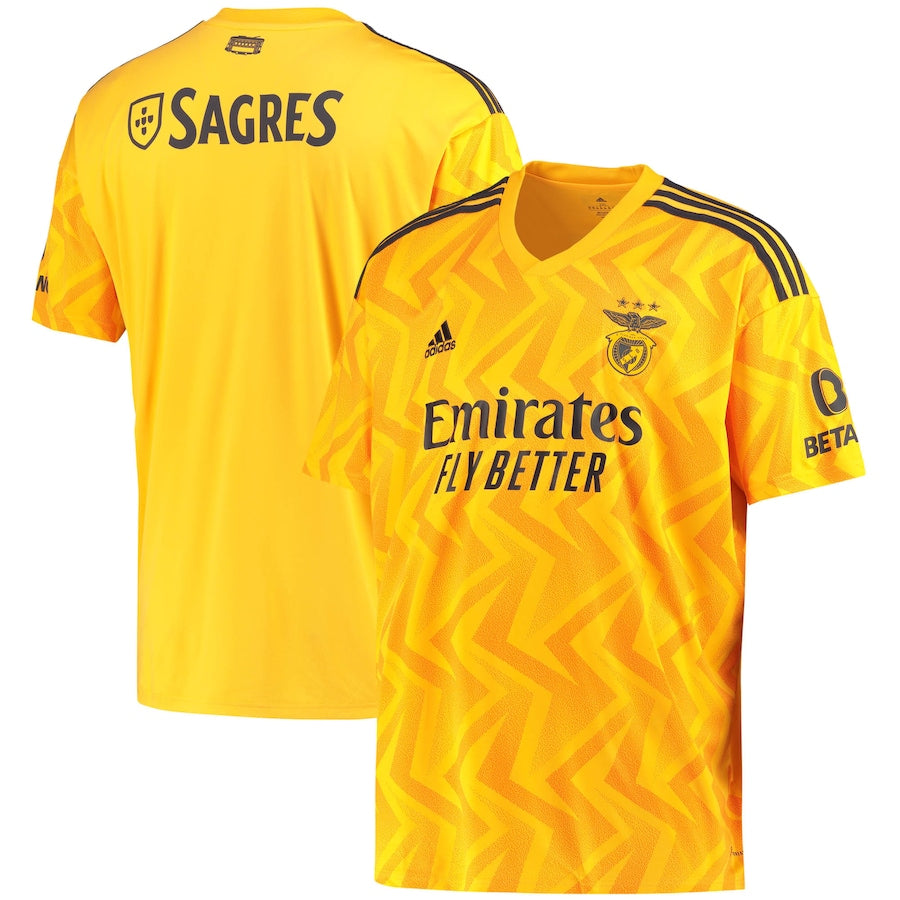 Benfica Away Jerseys 2022-2023 Customized Shirt  Unisex – Yellow