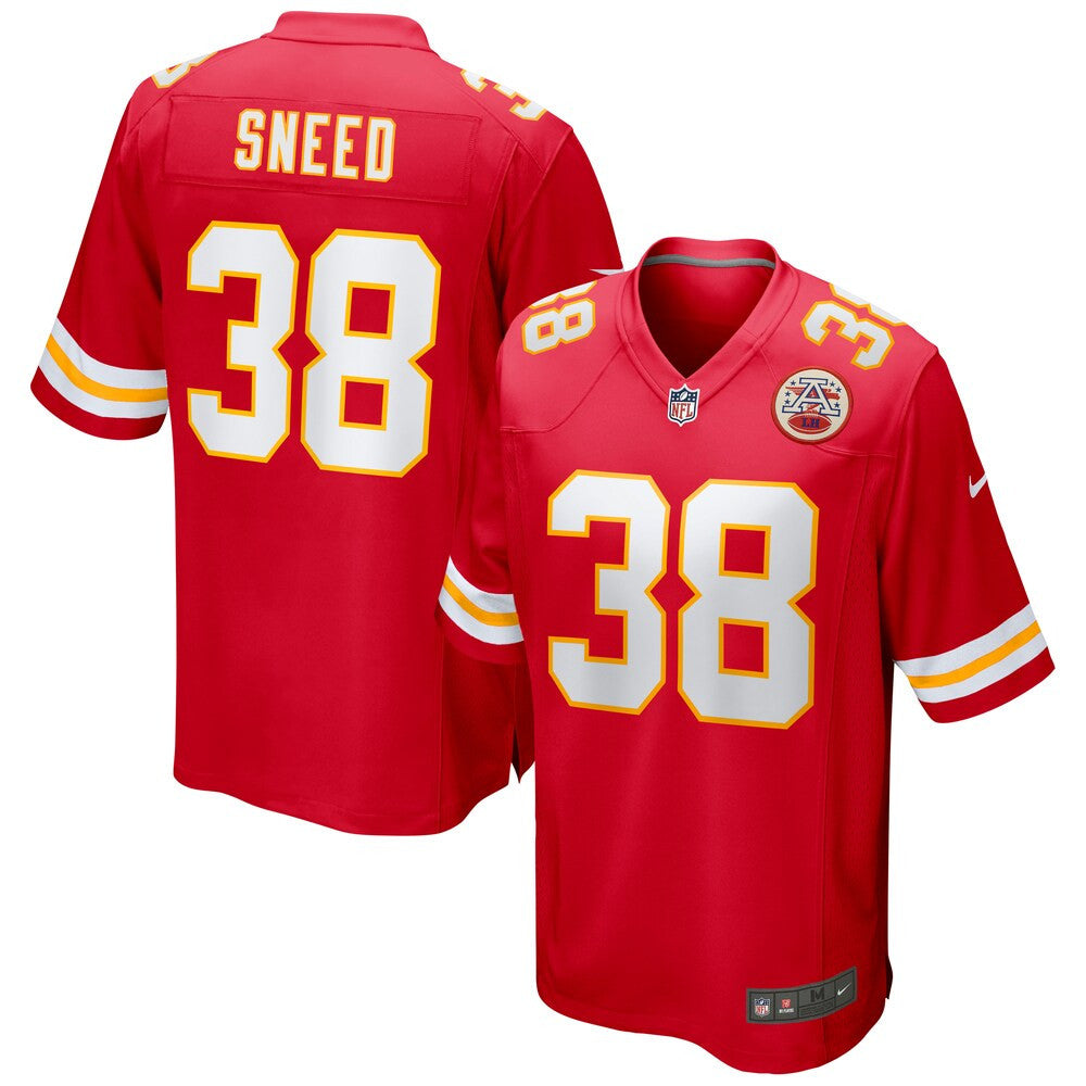 Men’S Kansas City Chiefs L’Jarius Sneed Nike Red Game Jersey