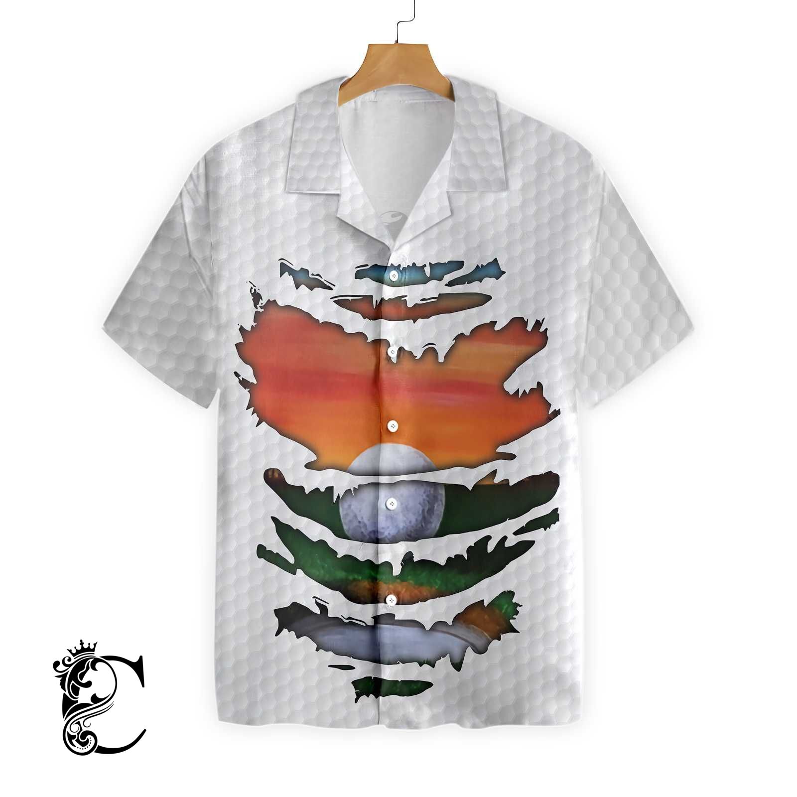 Tattered Golf Shirt Ez14 0302 Hawaii …