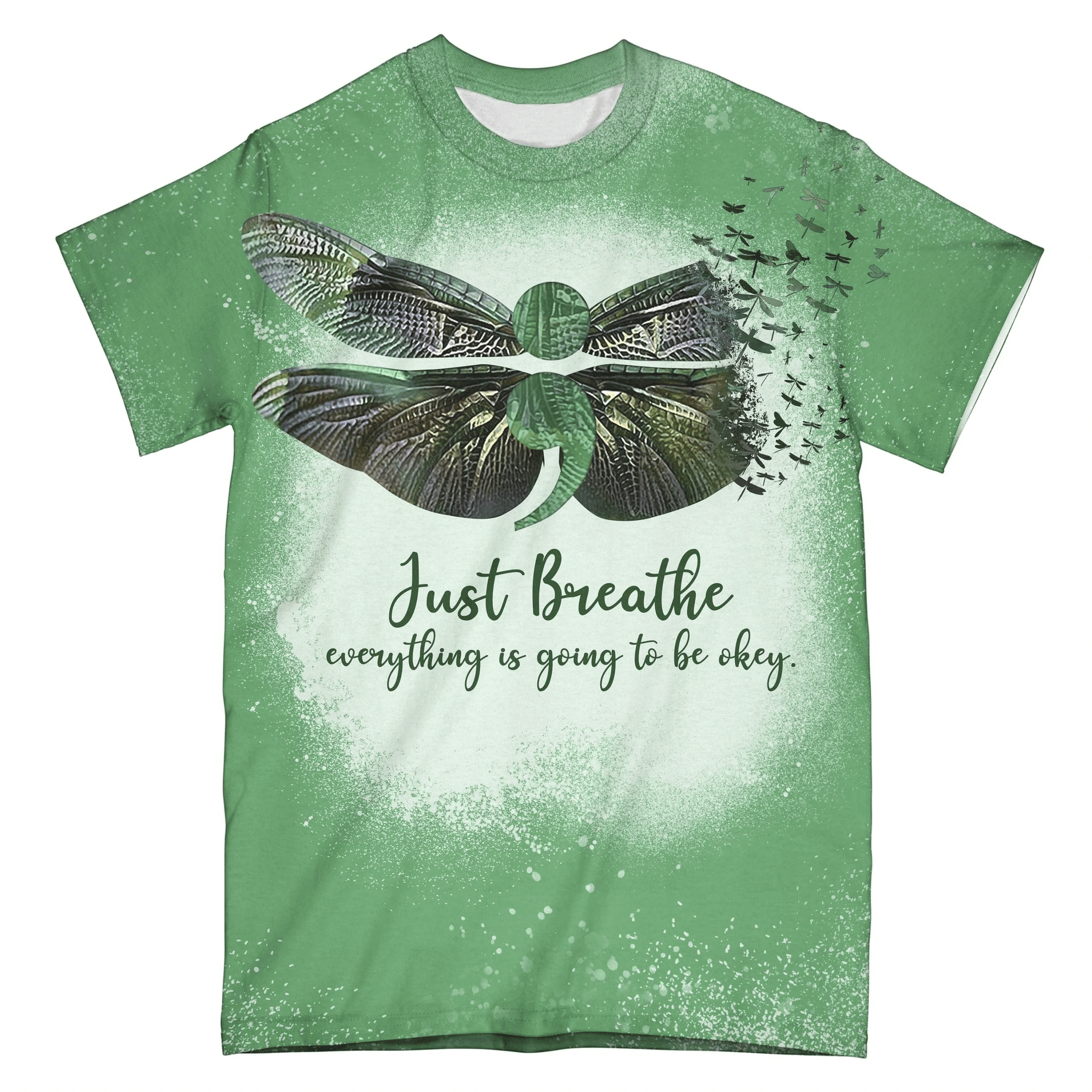 Mental Health Awareness Dragosport-Teamy All Over T Shirt 3D Aop