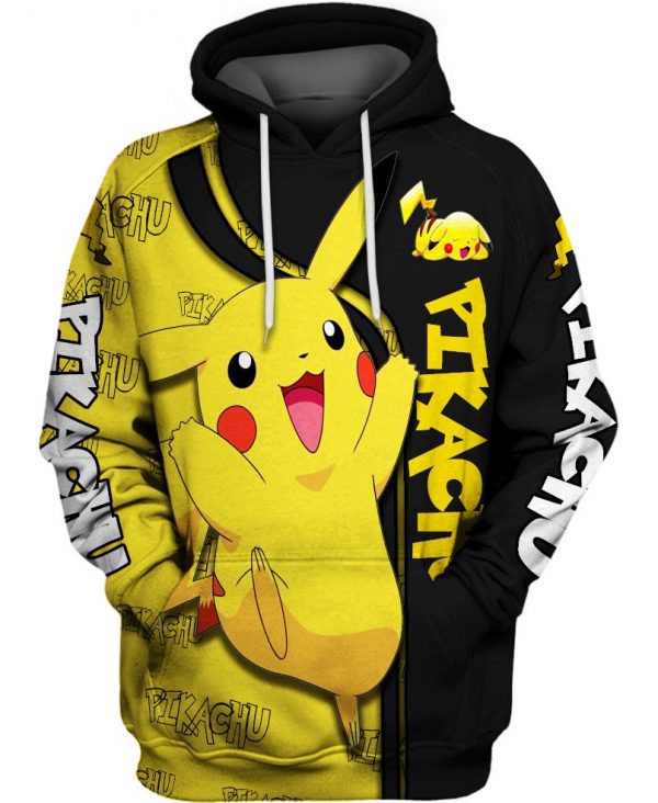 Pikachu Unisex 3D Printed Hoodie For Men Women Clothing Clothes Outfit Nd