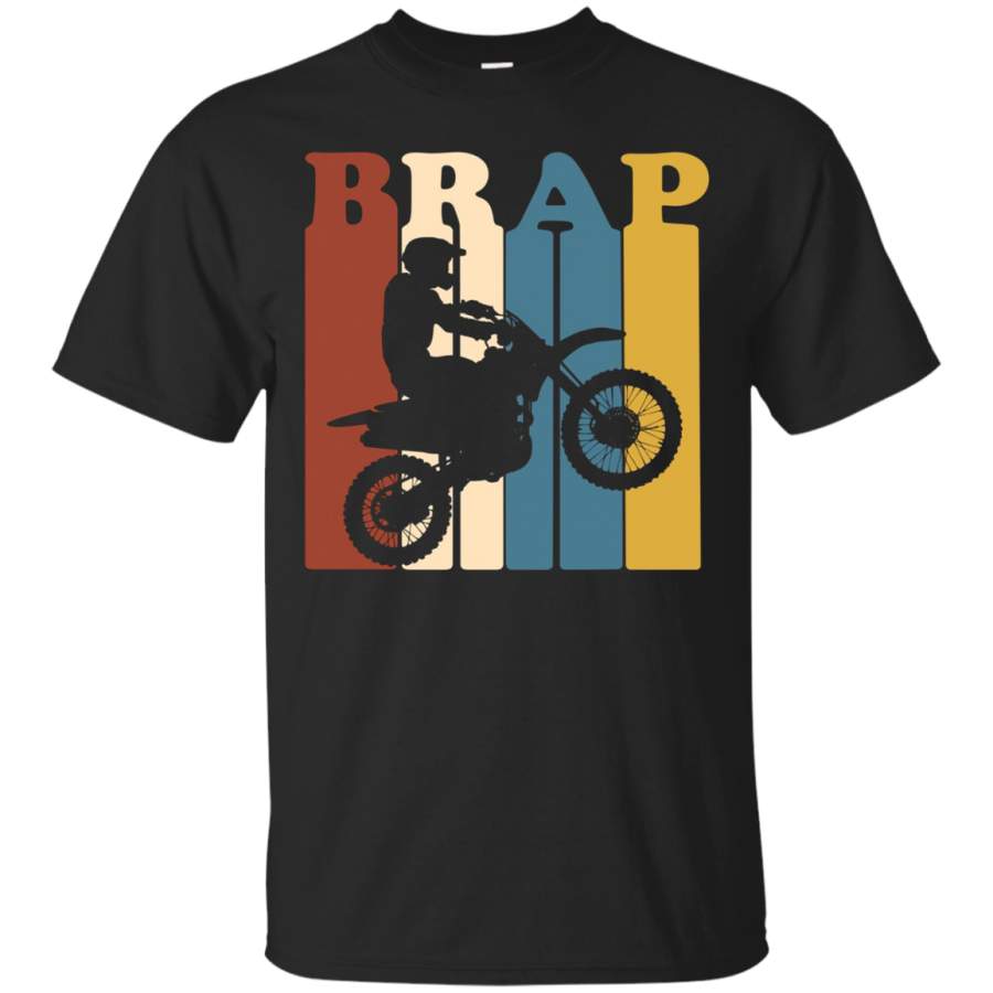 AGR Vintage 70s Brap T-shirt For Dirt Bike And Motocross