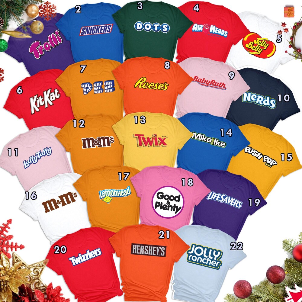 Family Halloween Costume T-shirt, Chocolate Group Halloween Shirt, Costumes Halloween Candy Group Chocolate Shirt, Matching Family T-Shirt Bdayshirtsforwomen