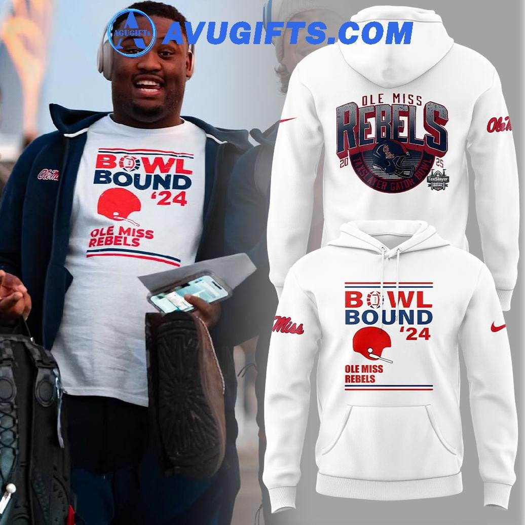 Ole Miss Football Bowl Bound 2024 Limtied Edition For Fan Hoodie – Zip Hoodie 3D Aop Shirt
