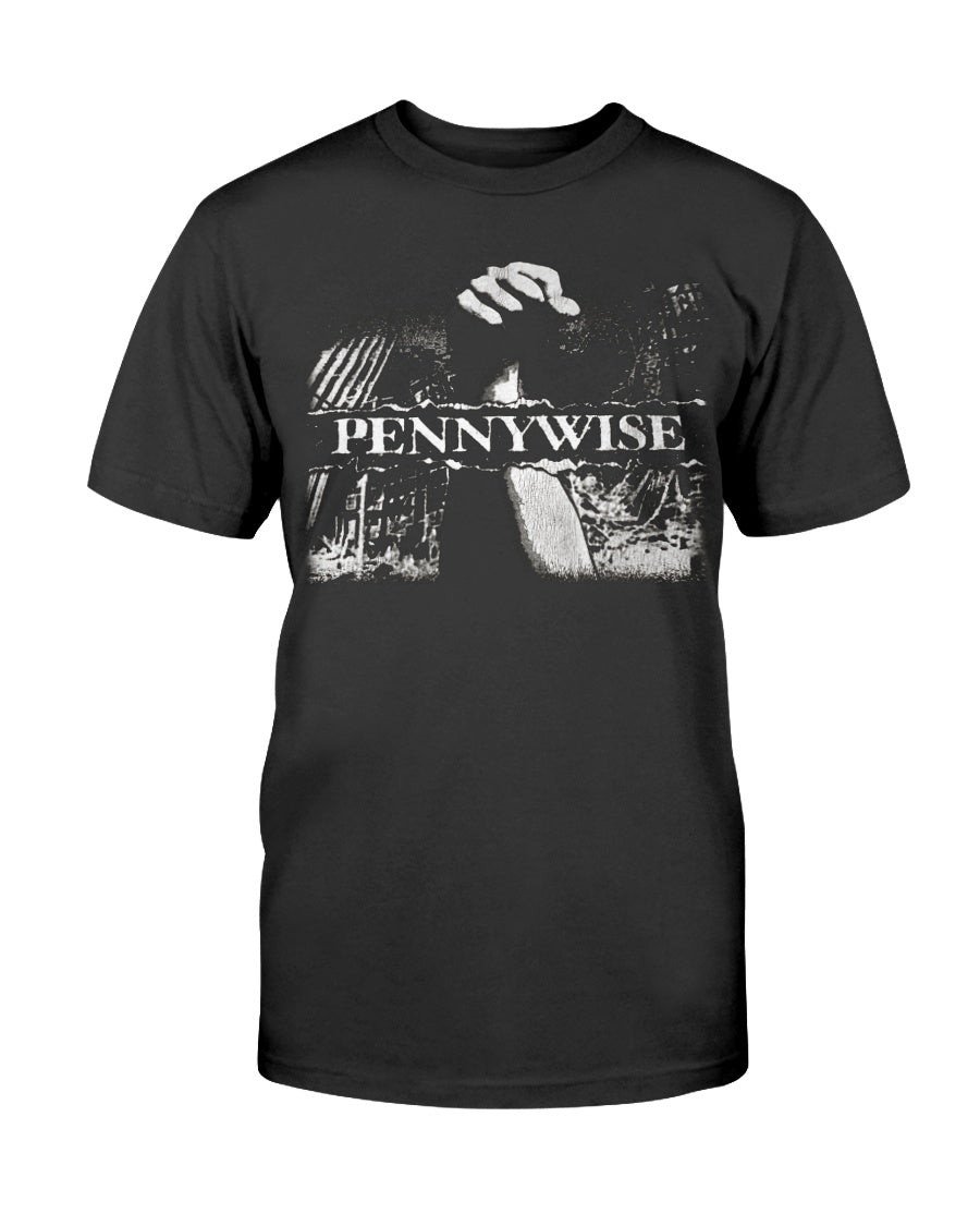 Rare Design Vintage Rock Band Pennywise T Shirt 2000S T Shirt 210913