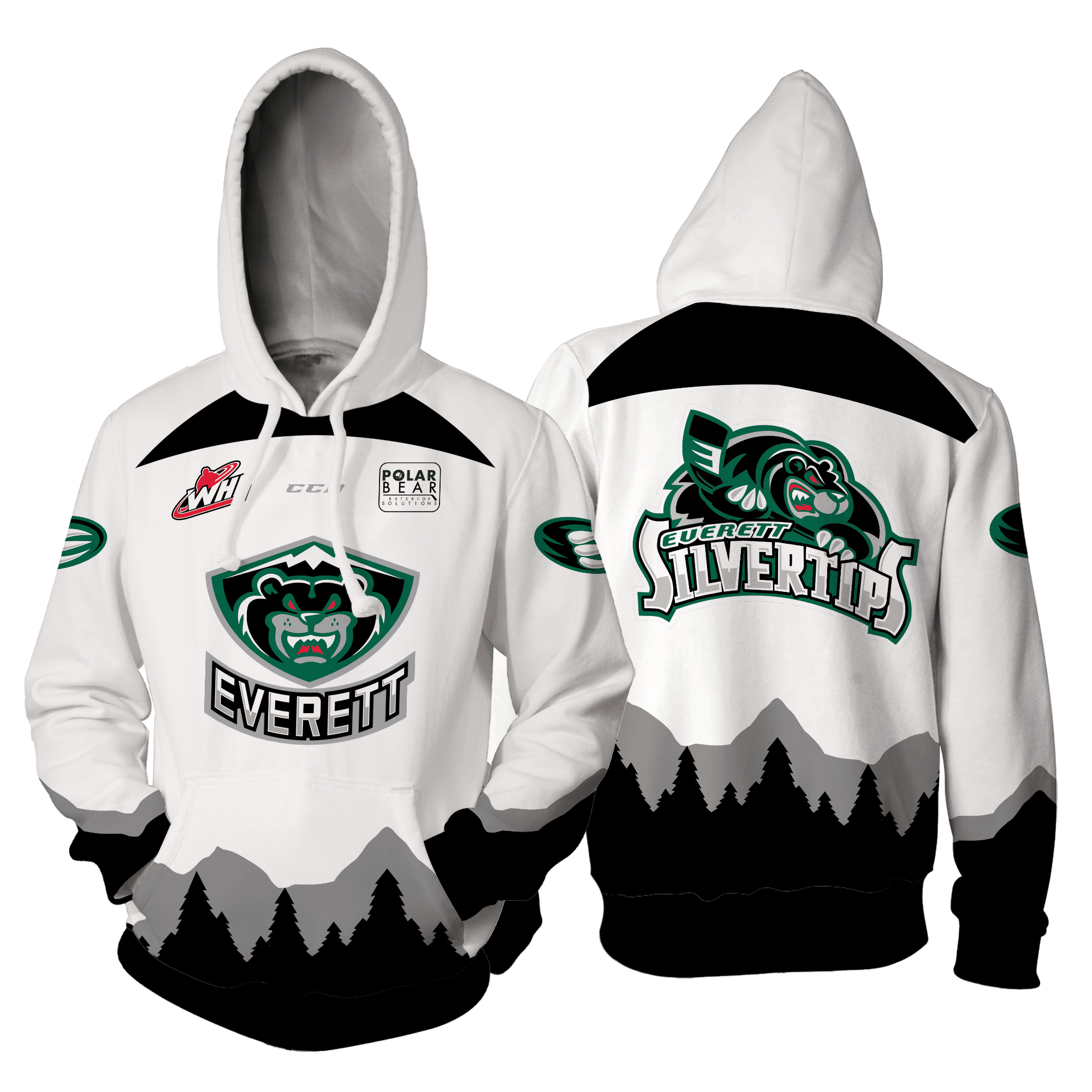 Everett Silvertips New Collection Limited Hoodie – Zip Hoodie 3D Aop Shirt