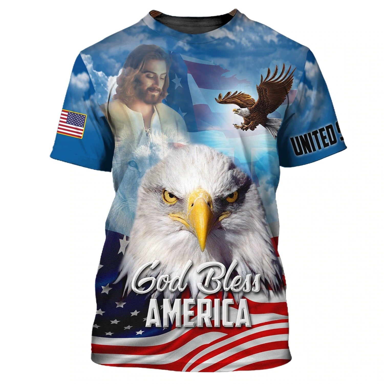 Eagle American Hawaiian Shirt – Independence Day Is Coming- 3D Full Print T Shirt 4Th Of July Shirts