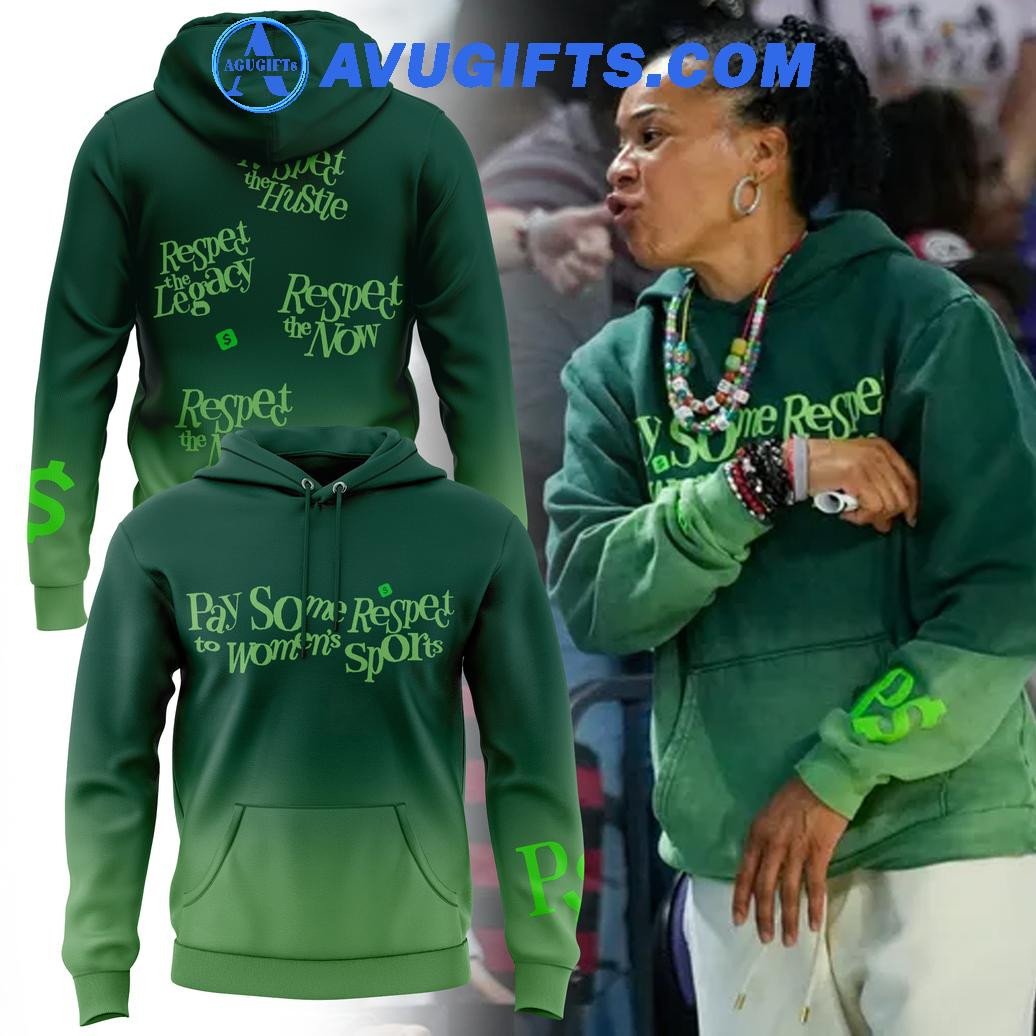 Pay Some Respect To Women’S Sports X Coach Dawn Staley 2024 Limited Edition Hoodie – Zip Hoodie 3D Aop Shirt