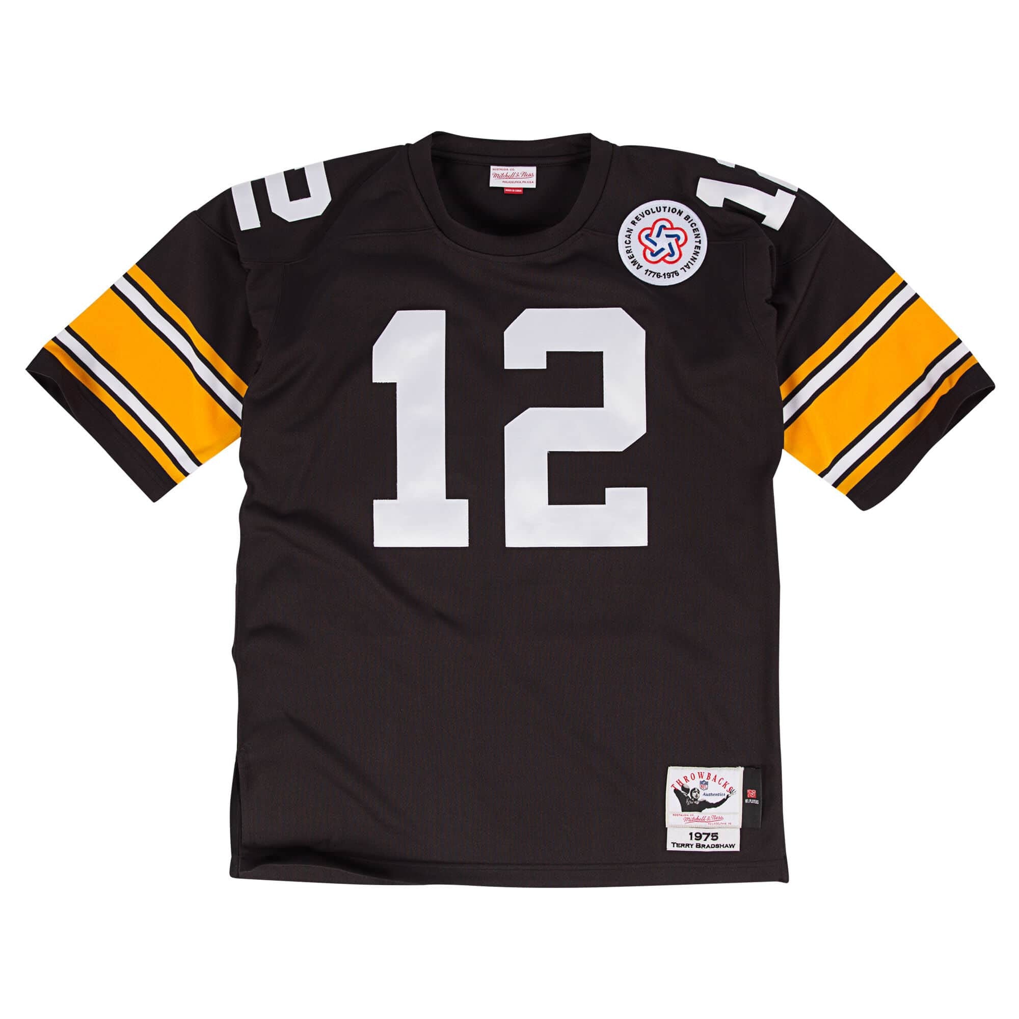 Mitchell & Ness Terry Bradshaw 1975 Authentic Jersey Pittsburgh ...