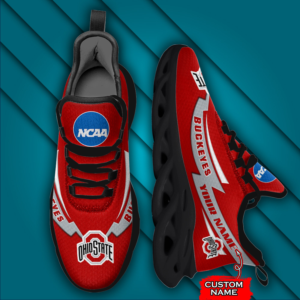 Ohio State Buckeyes Max Soul Shoes Sneakers For Men And Women 1808