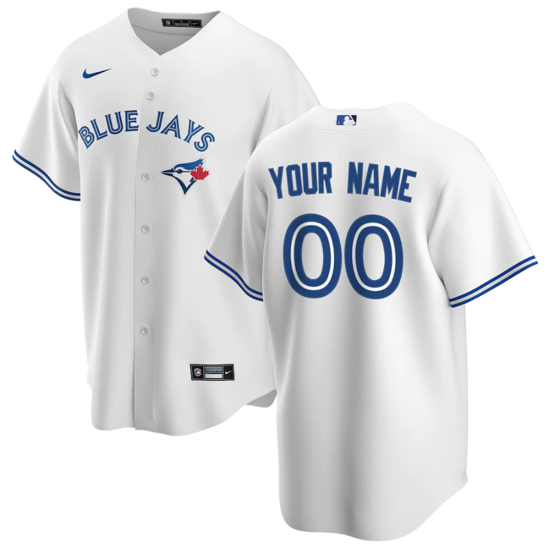 Toronto Blue Jays Team 2022 Custom Jersey Unisex Pro Official White