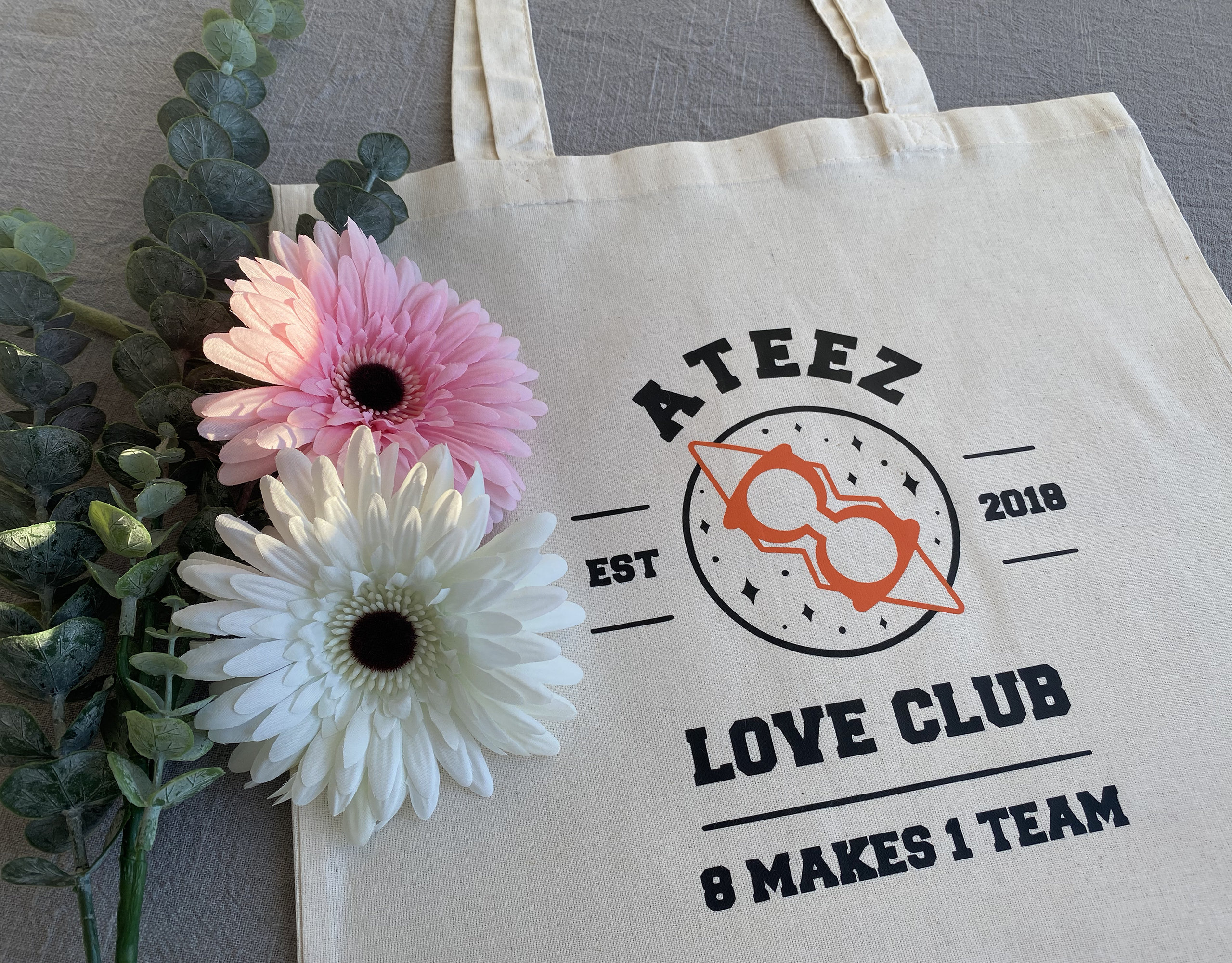 Ateez Tote bag, 8 makes 1 team, Ateez bag, Kpop Canvas Bag, Gift for kpop fan, Kpop gifts, Ateez gift, Cypher Design, Atiny, Ateez decor