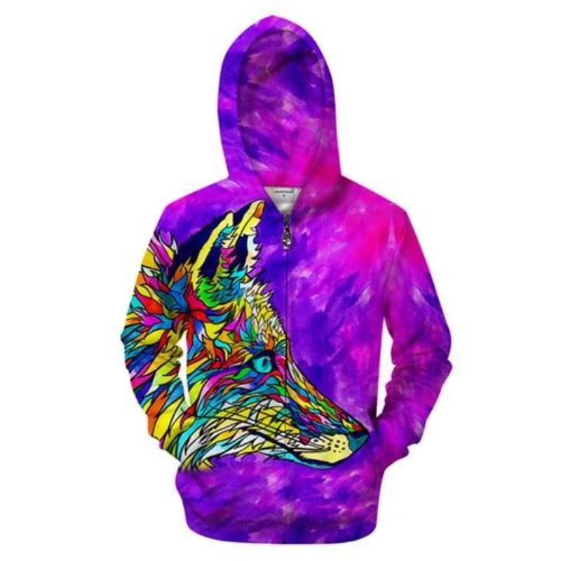 Foxadelic Zip-up Hoodie