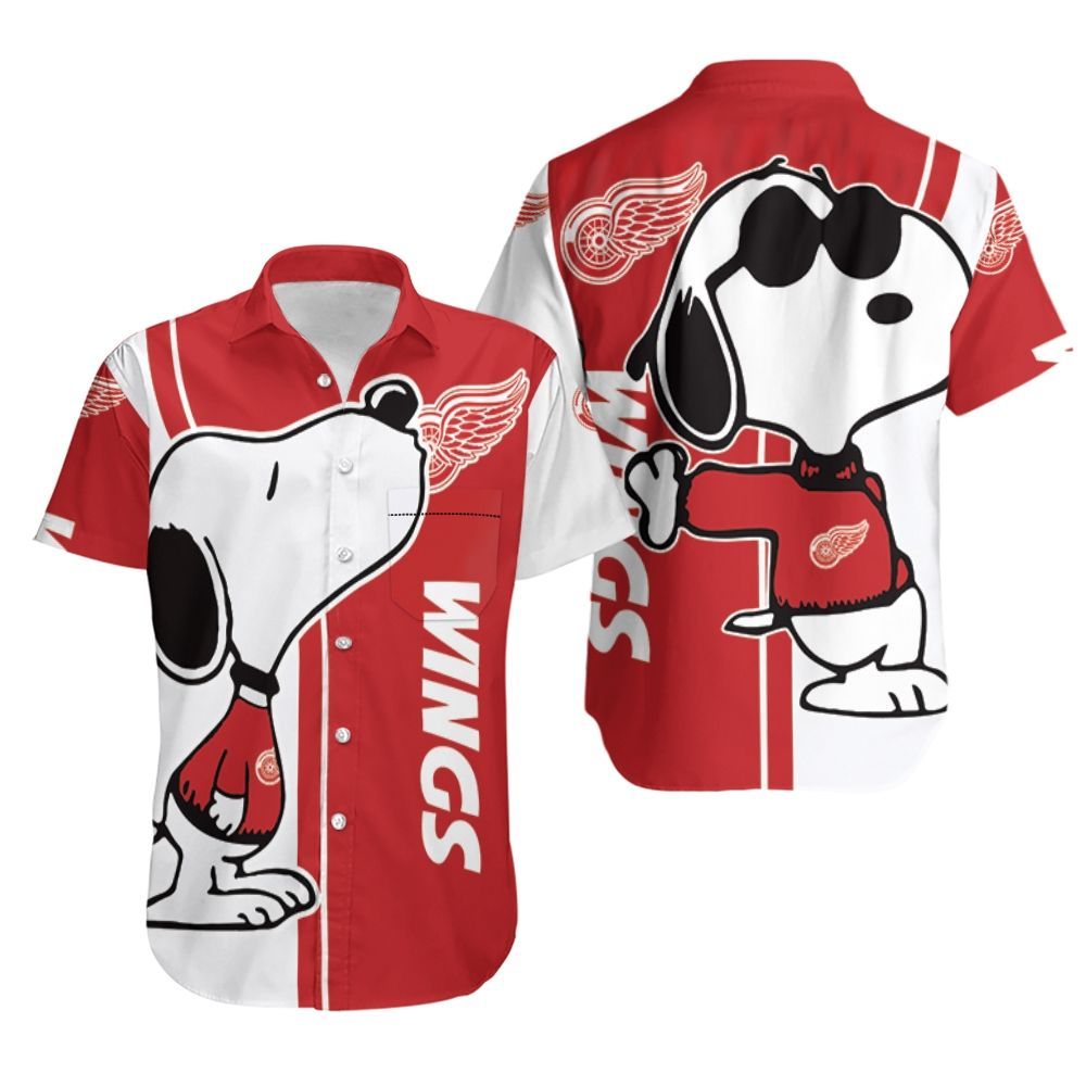 Detroit Red Wings Snoopy Lover 3D Pr &hellip;