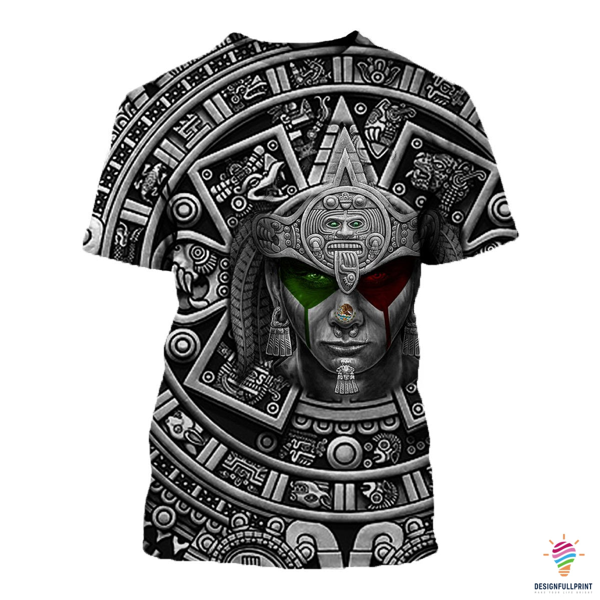 Mexico Gifts Aztec Shirts Lh