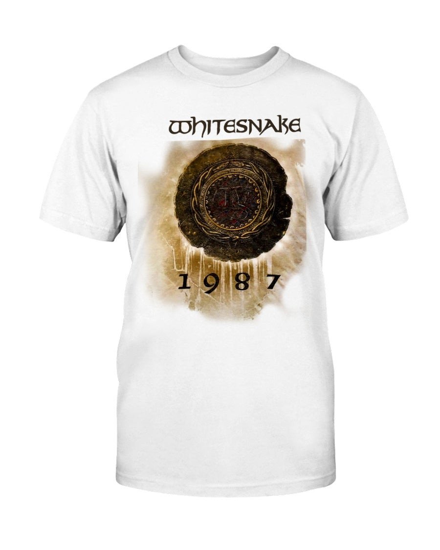 Vintage 1987 Whitesnake Tour T Shirt 210918