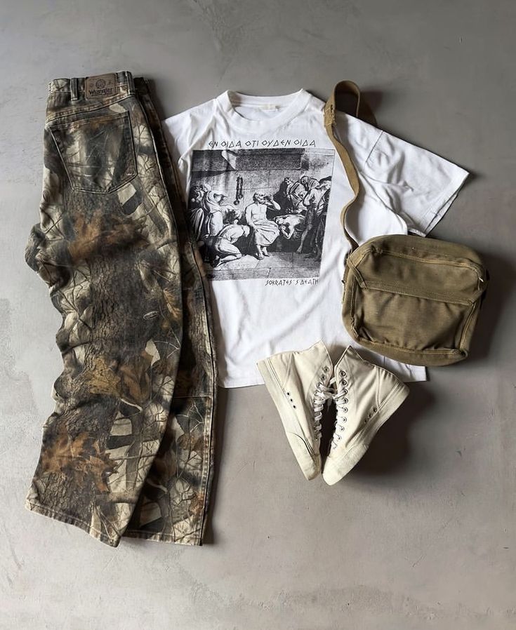 Vintage Socrates Death T-Shirt, Camo &hellip;