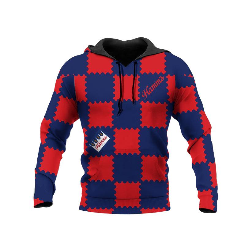Gorgeous Gingham Hamm’S Beer Hoodie & Zip Hoodie