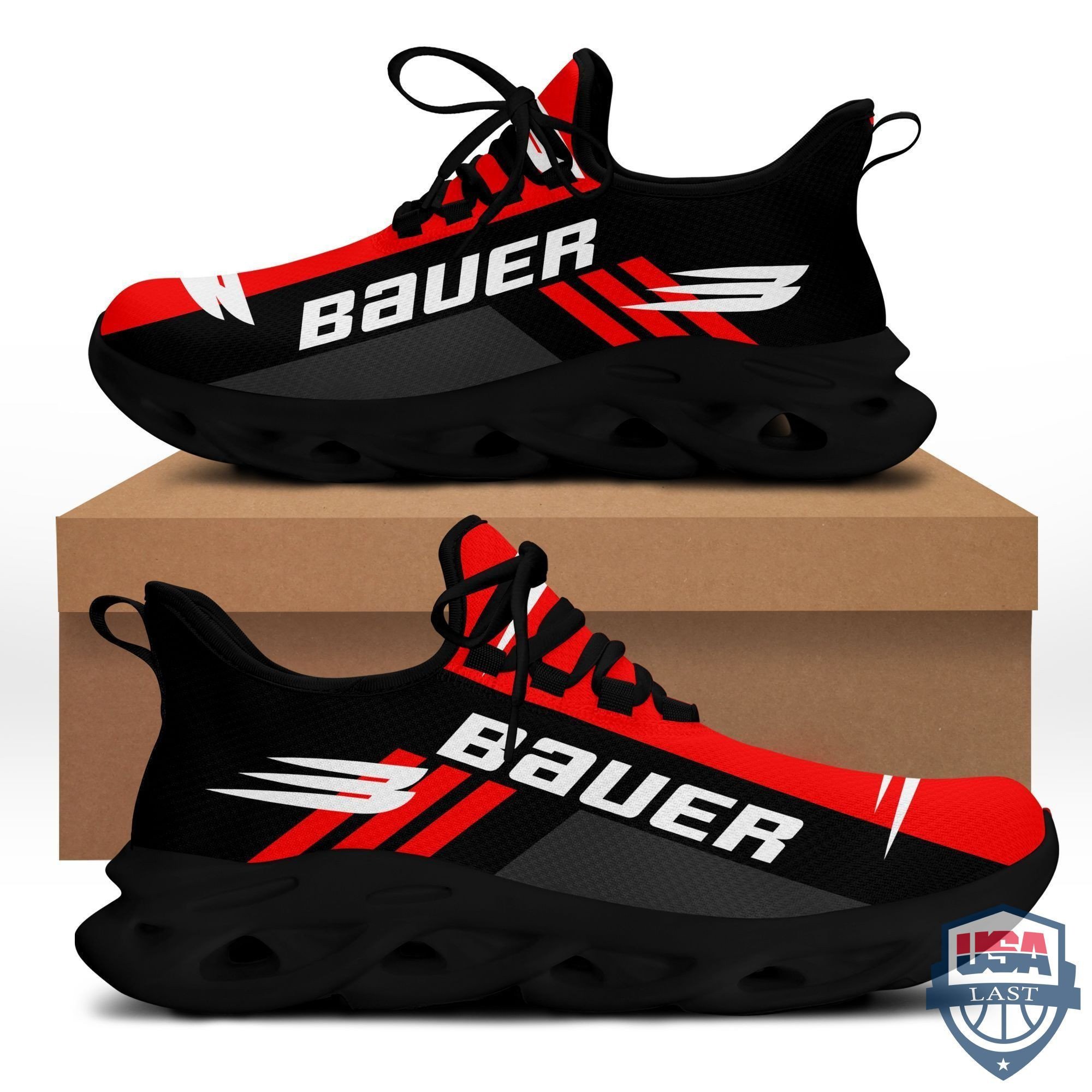 Bauer Max Soul Shoes Red Version