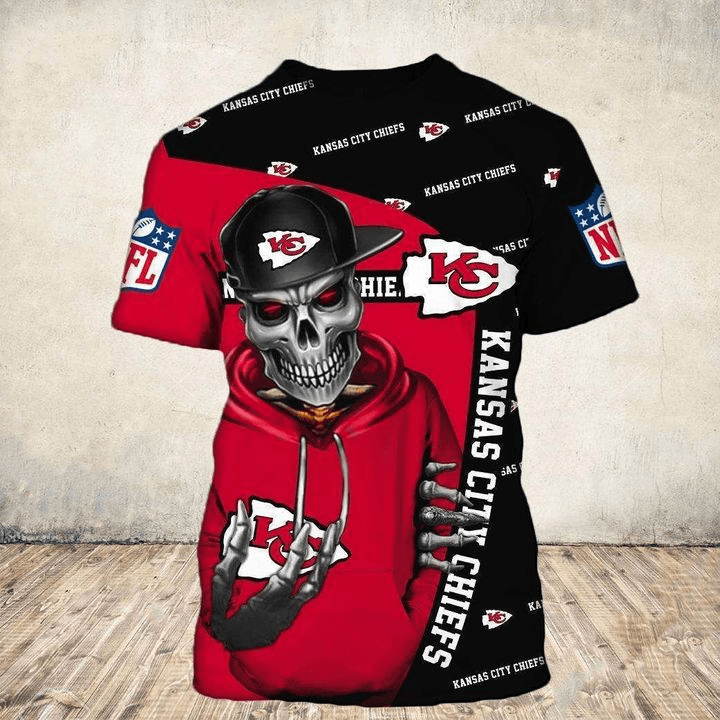 Kansas City Chiefs T-Shirt  Cute Death Gift For Men