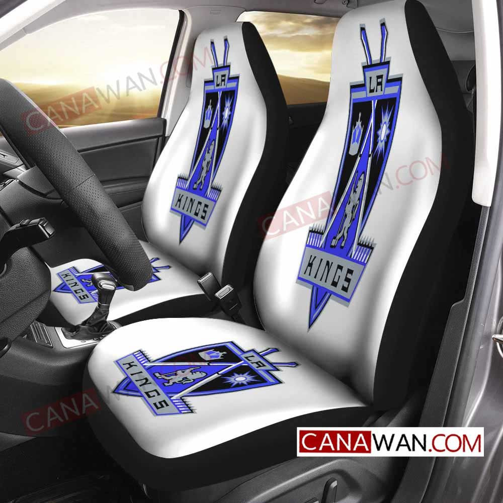 Los Angeles Kings Logo Art Car Seat Cover Set CSC700