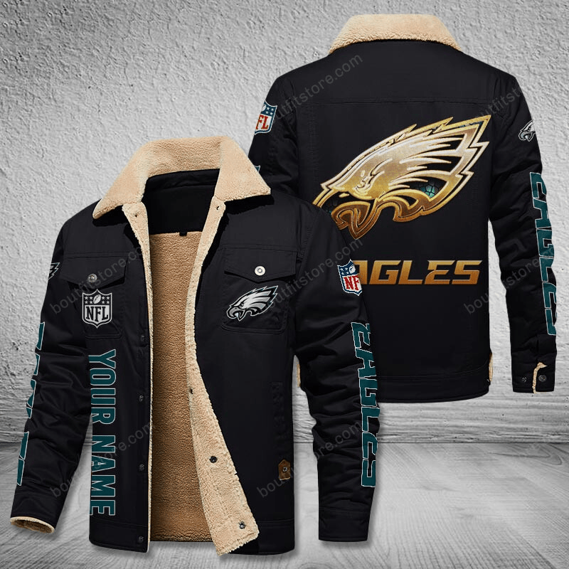 Philadelphia Eagles  Stand Collar Jacket