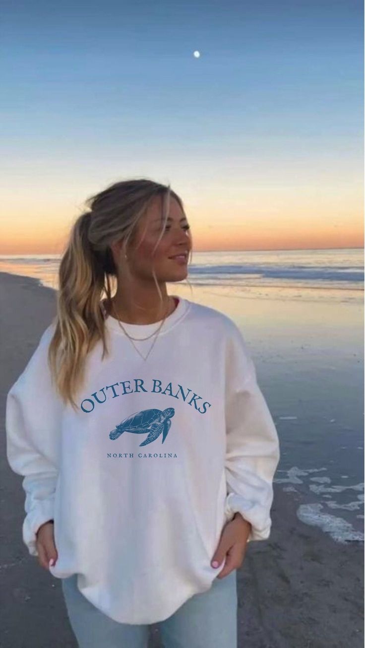 Outer Banks North Carolina Beach Unisex Sweatshirt Outfit ideas Shirt Outfit Ideas Shirt Hoodie Fashionstation 2705 204