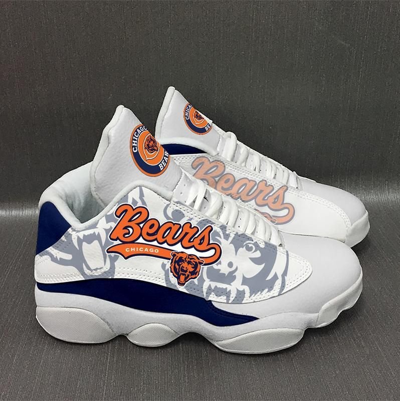 Chicago Bears Shoes Form Air Jordan 13 Sneakers-Hao1 Jd13 Sneakers Personalized Shoes Design Santacruzshirt