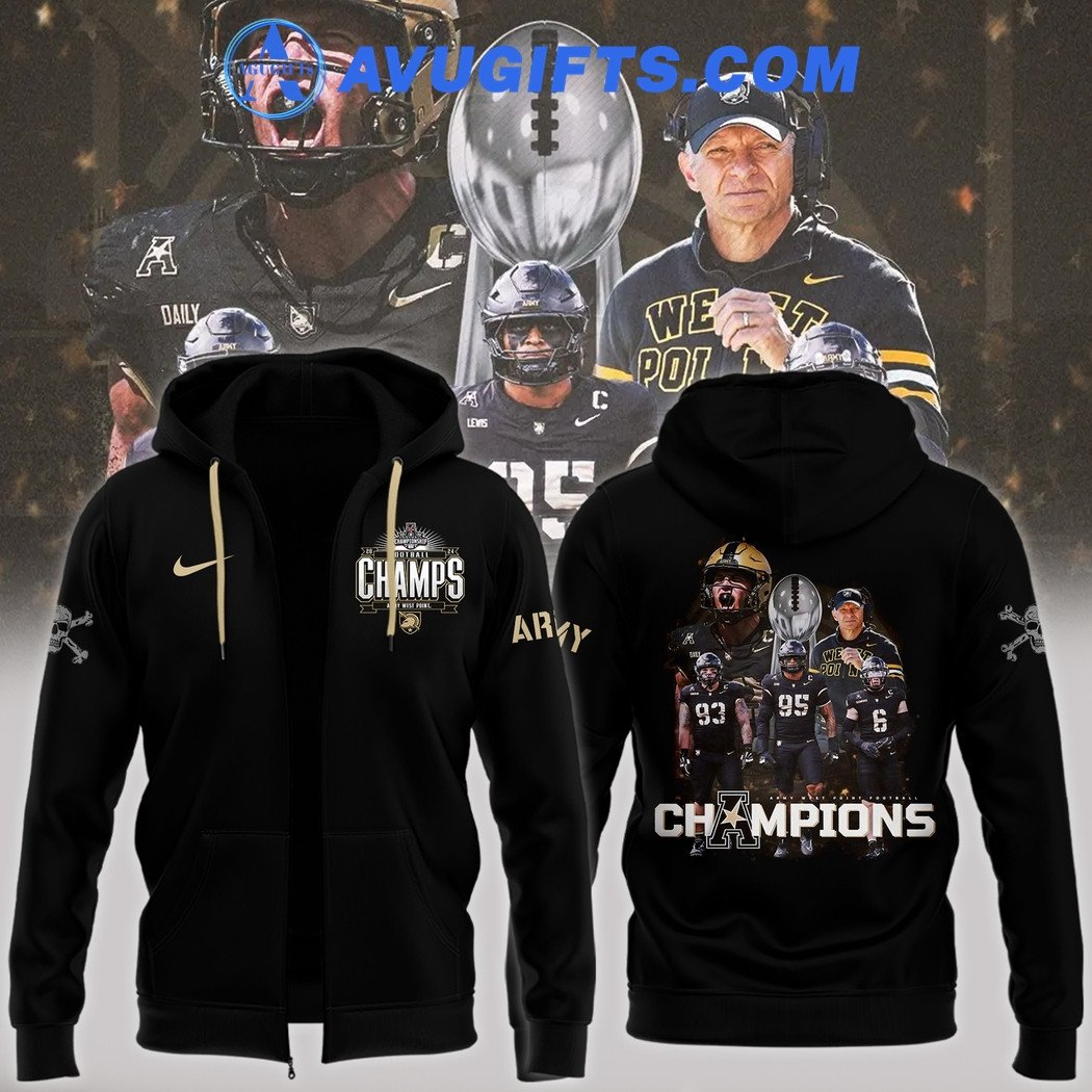 Army Black Knights Acc Champions The Best Coach Jeff Monken Limtied Hoodie – Zip Hoodie 3D Aop Shirt