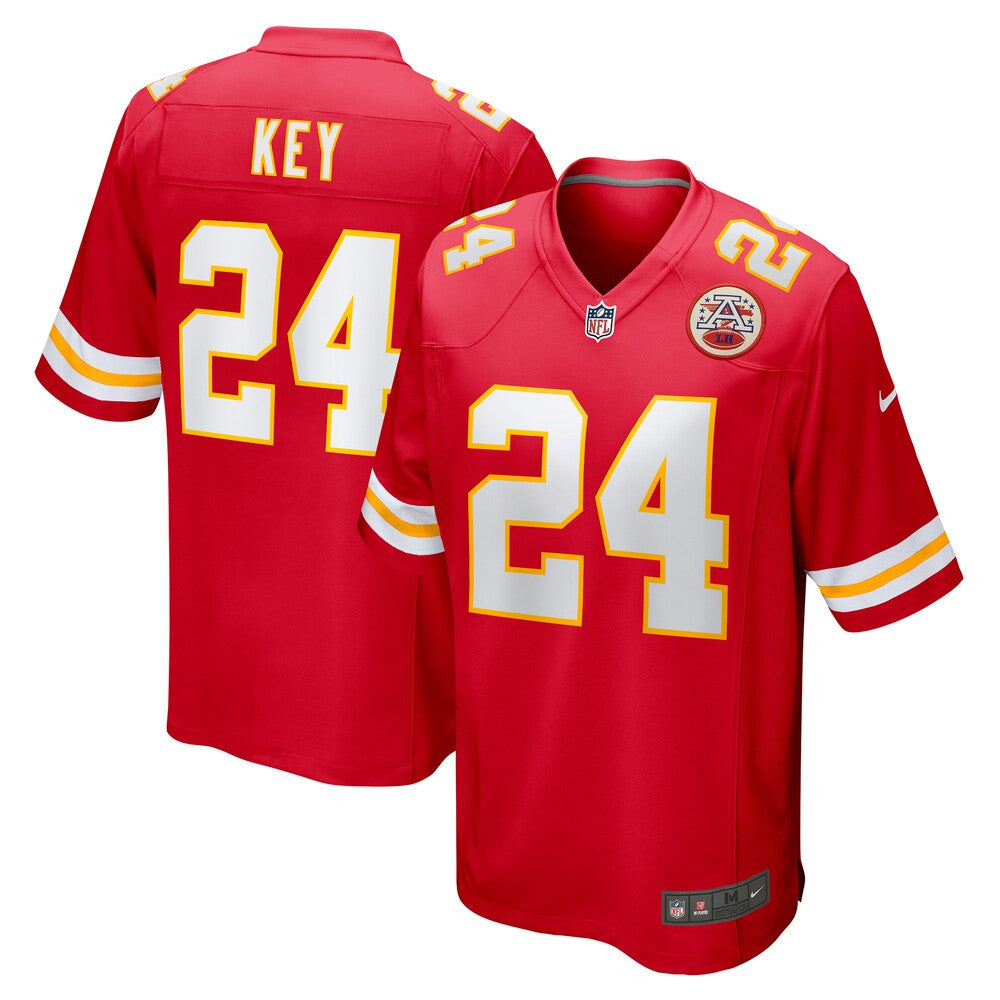 Men’S Kansas City Chiefs Devon Key Nike Red Game Jersey