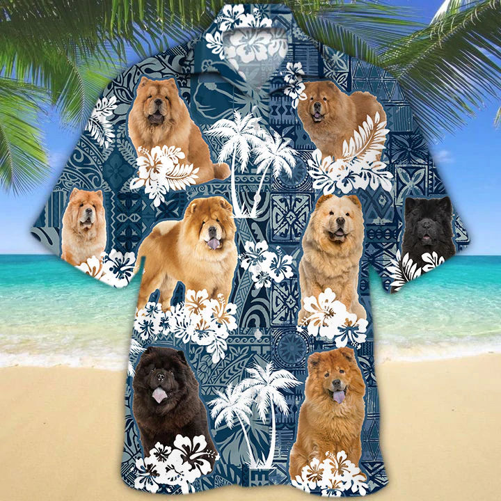 Chow Chow Hawaiian Shirt, Dog Summer Aloha Hawaiian Shirt For Men, Women