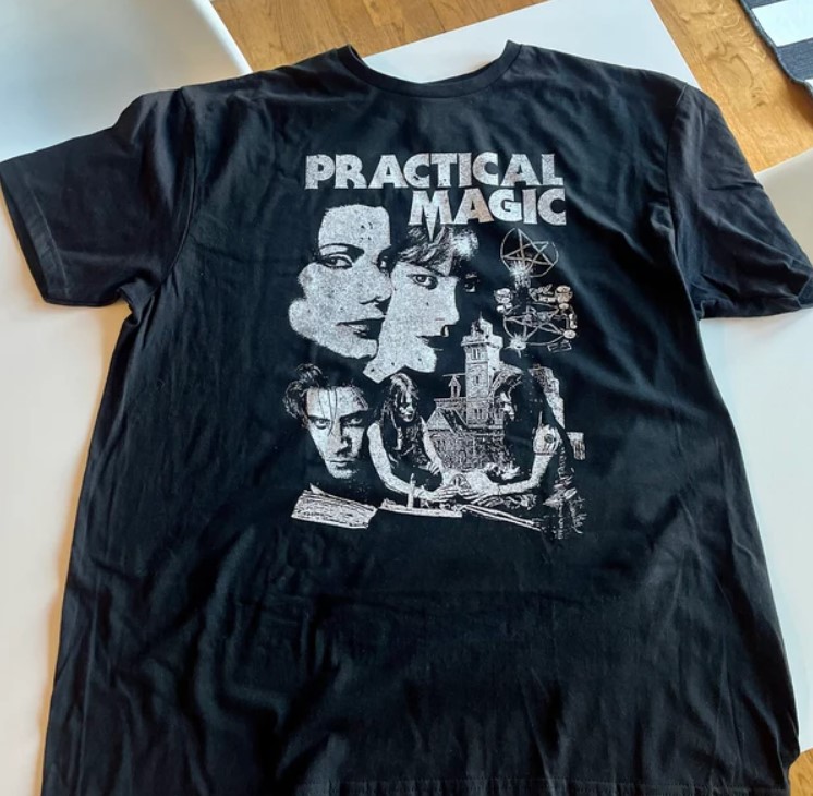 Practical Magic Horror Tee Shirt Outfit