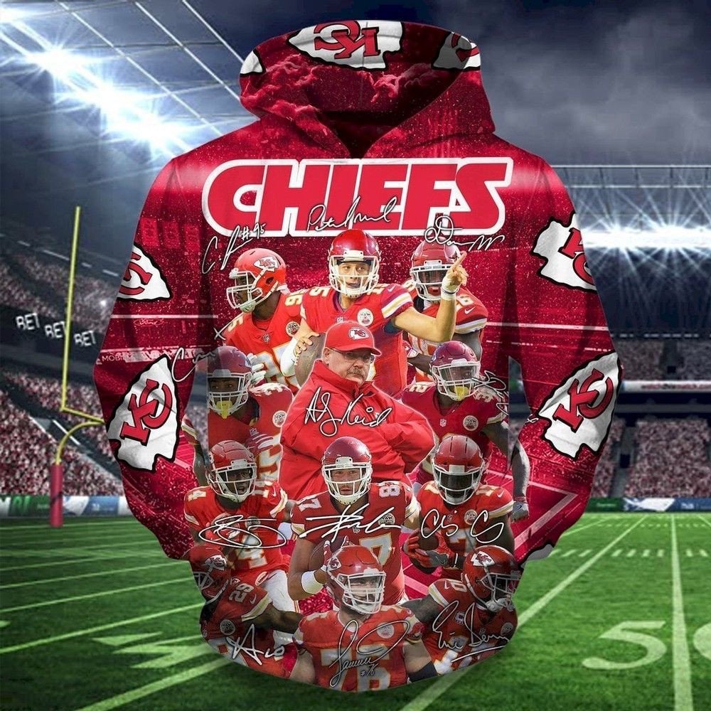 Kansas City Chiefs New  S1587 27 Unisex 3D Hoodie Gift For Fans