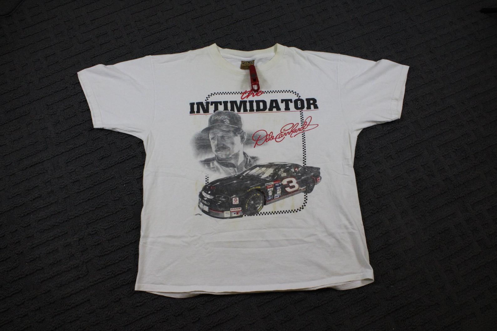 The Intimidator Nascar Racing T-Shirt / Vintage Dale Earnhardt / Promo Graphic Tee