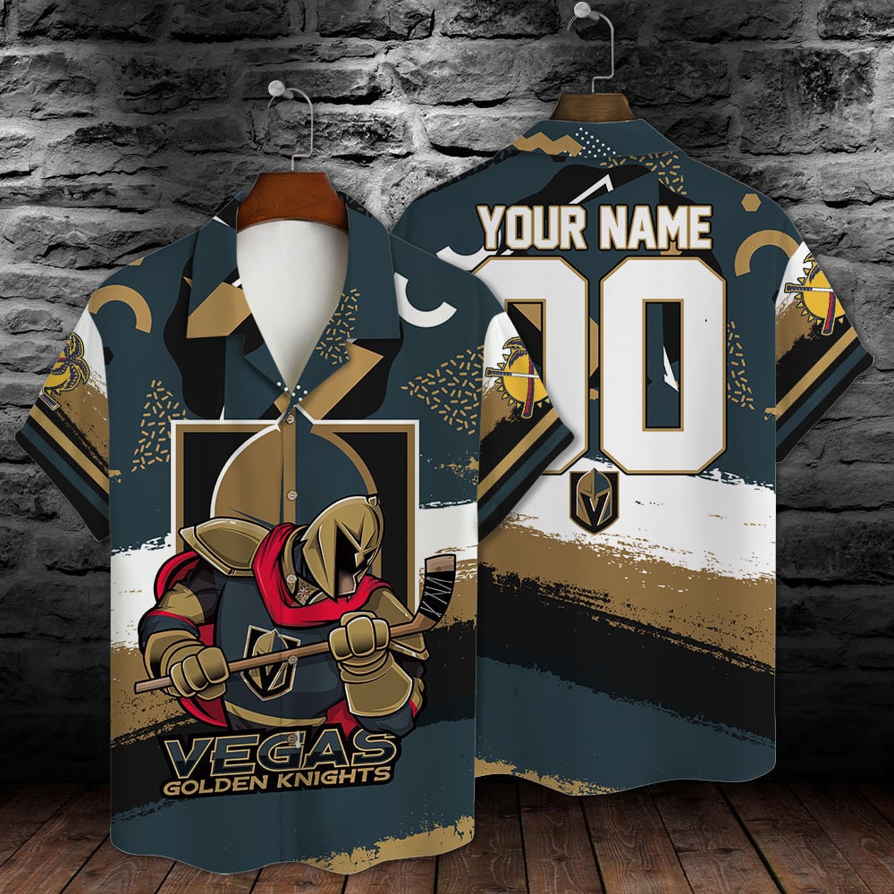 Custom Vegas Golden Knights Hawaiian Shirt