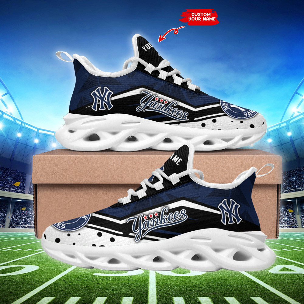 New York Yankees Personalized Clunky Sneaker Max Soul Shoes Ver 85